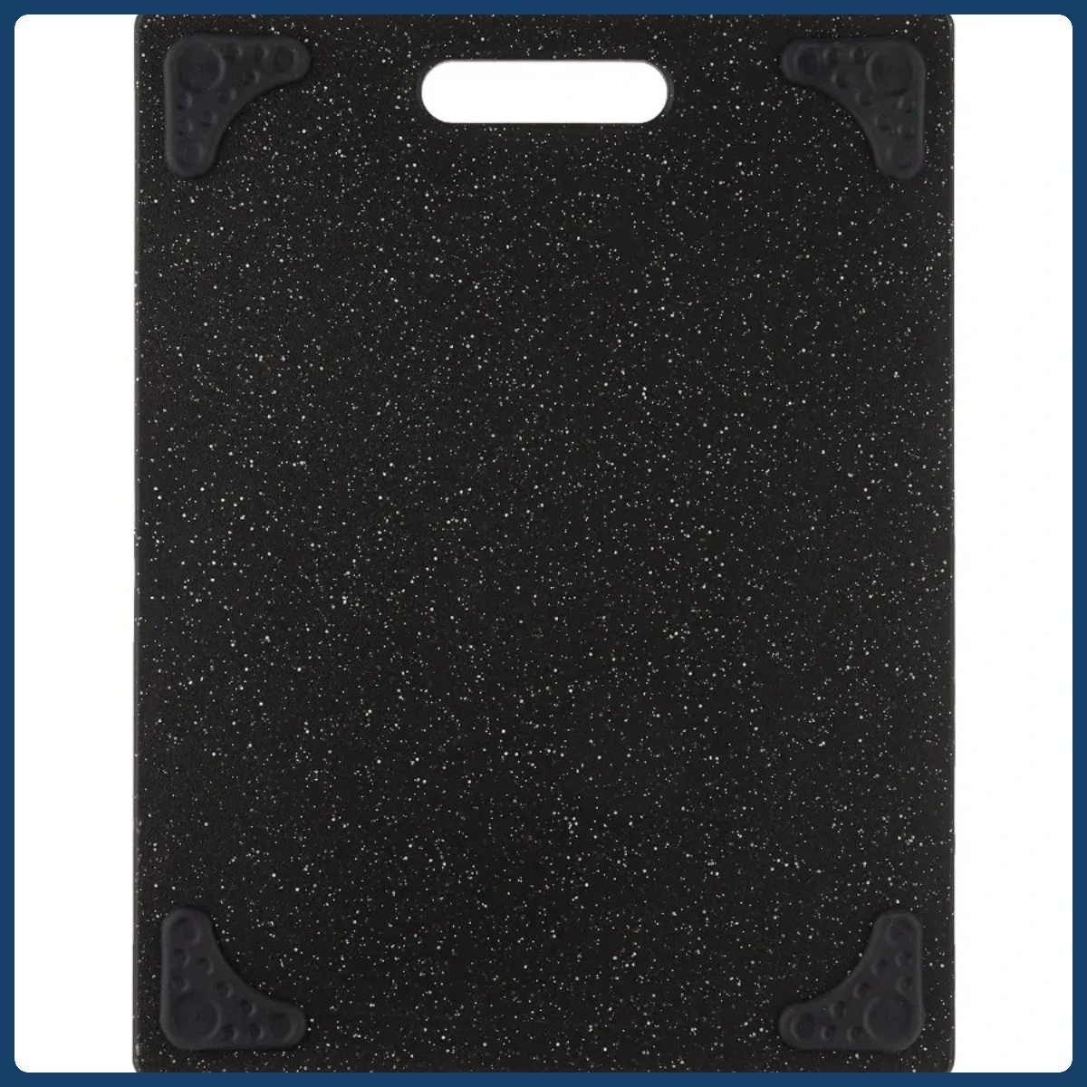 

Non-Slip Feet Dark Granite Cutting Board 11x14.5 Inch - Kitchen Chopping Board with Non Slip Grip