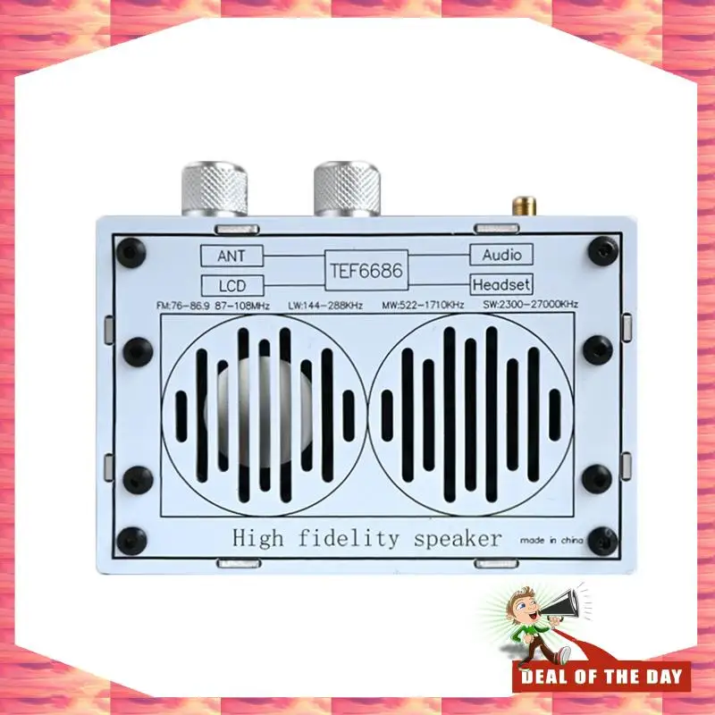 24-Hour Delivery MX702 Portable Full Band Radio TEF6686 LW/MW/SW/FM Stereo Receiver 3.5Mm/Direct Output