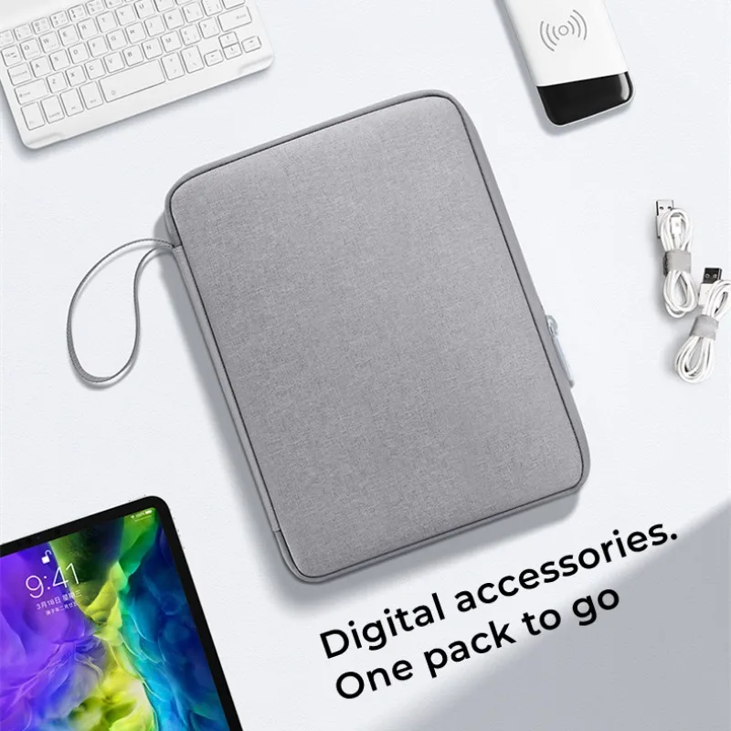 

Waterproof Sleeve Bag For Xiaomi Pad 6S Pro 6 5 Pro 11" 12.4" For Redmi Pad Pro SE 12.1" 10.61 Multi Pockets Bag With Hand Strap