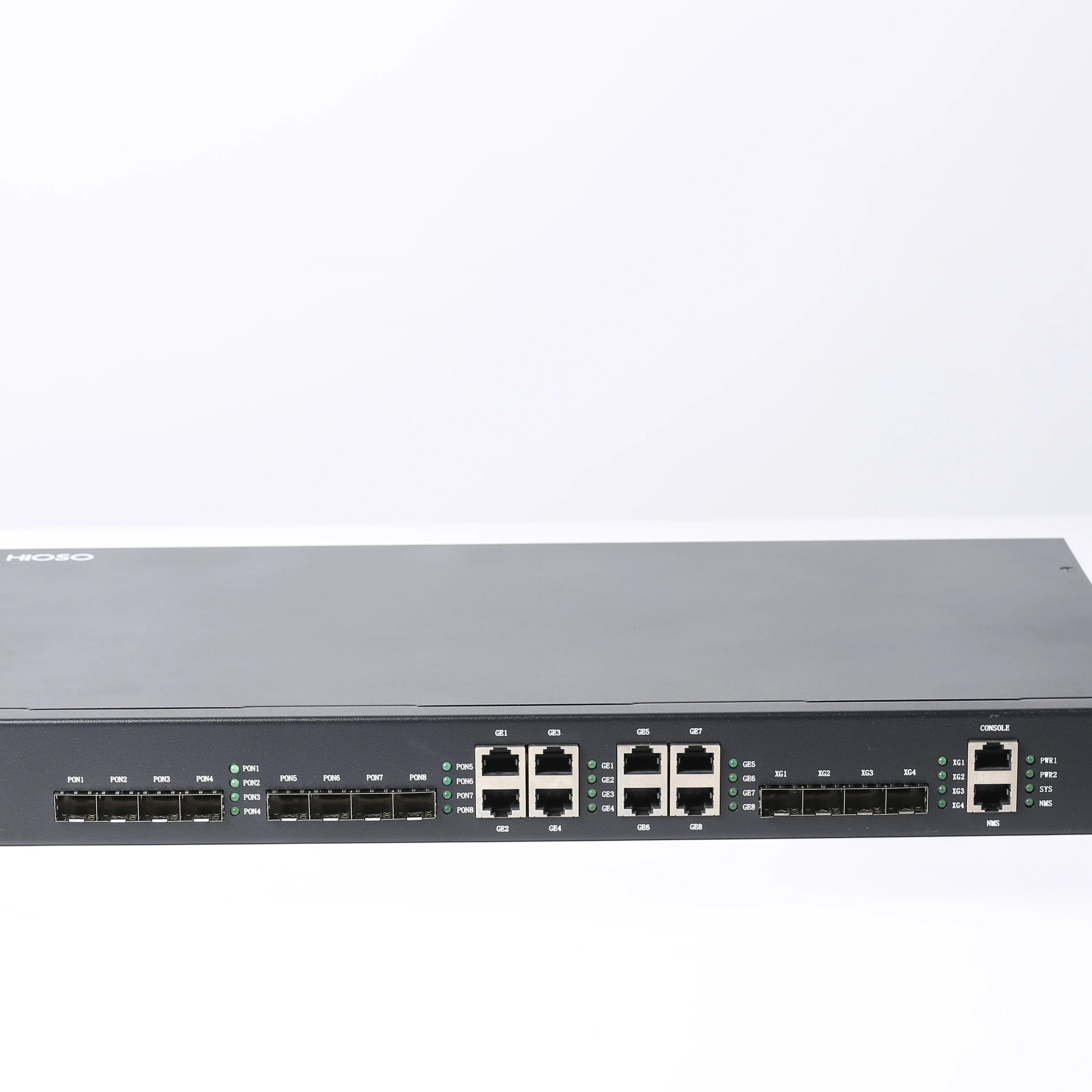 HA7308CX 1U frame 8PON 10G uplink EPON OLT high integration and medium capacity cassette EPON OLT Without modules