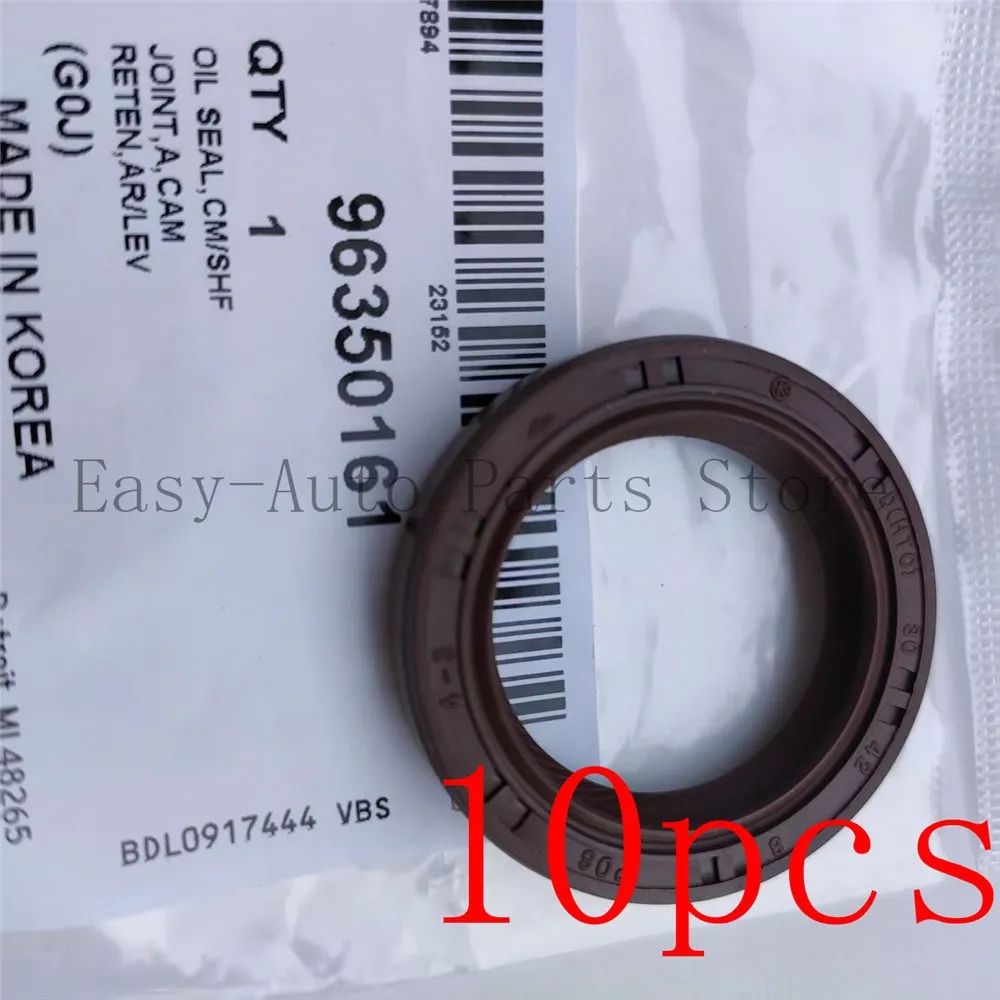 

10X Engine Crankshaft Rear Oil Seal ORIGINAL 96350161 94580413 For Chevrolet Sail 1.6 Buick Excelle Aveo Lova Kalos