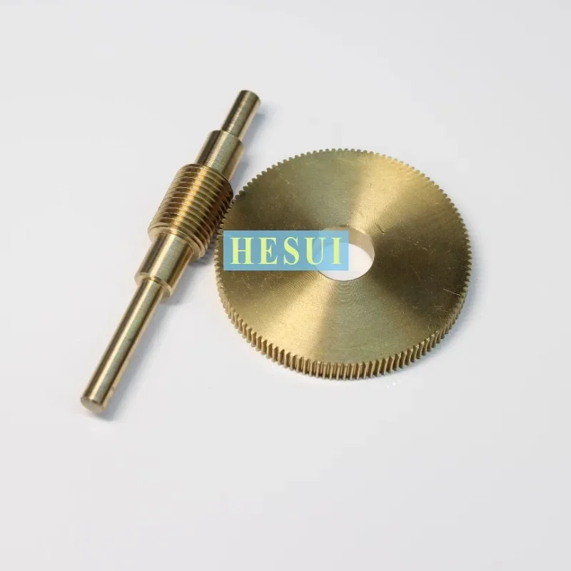 

0.4 mold 1 to 120 speed ratio brass gear box precision worm gear star tracker