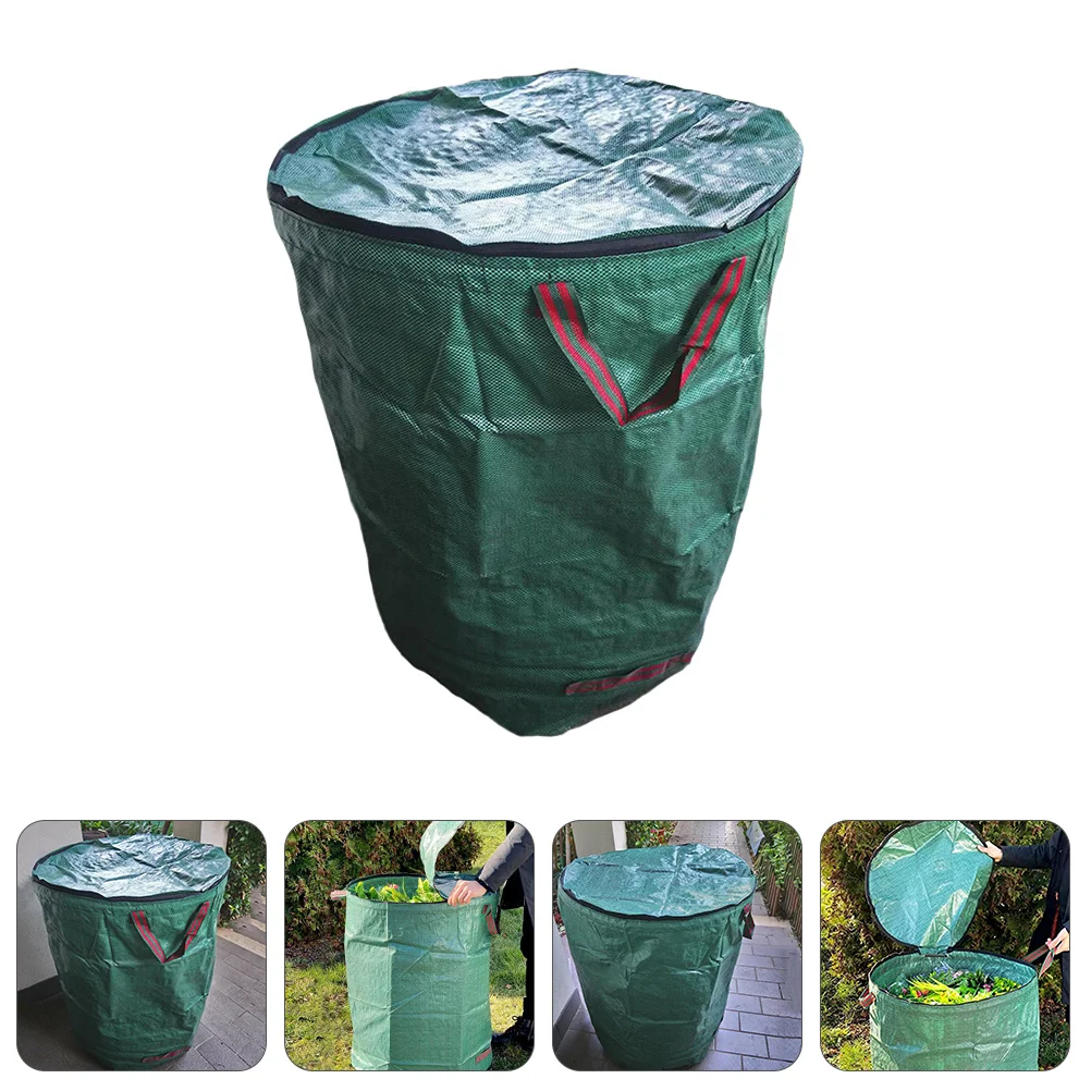 

Garden Leaf Collection Bucket Lightweight Pp Material Foldable Leaves Grass Bin For Home Balcony Greening Projects Extra Large