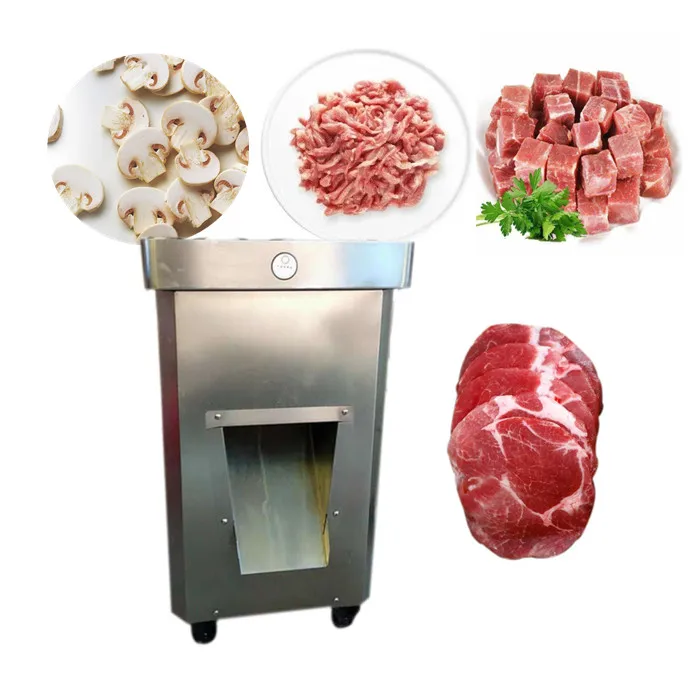 

Australia meat dicer cube cutting machine chicken breast slicer meat shredding machine pork cutter beef cutting machine price