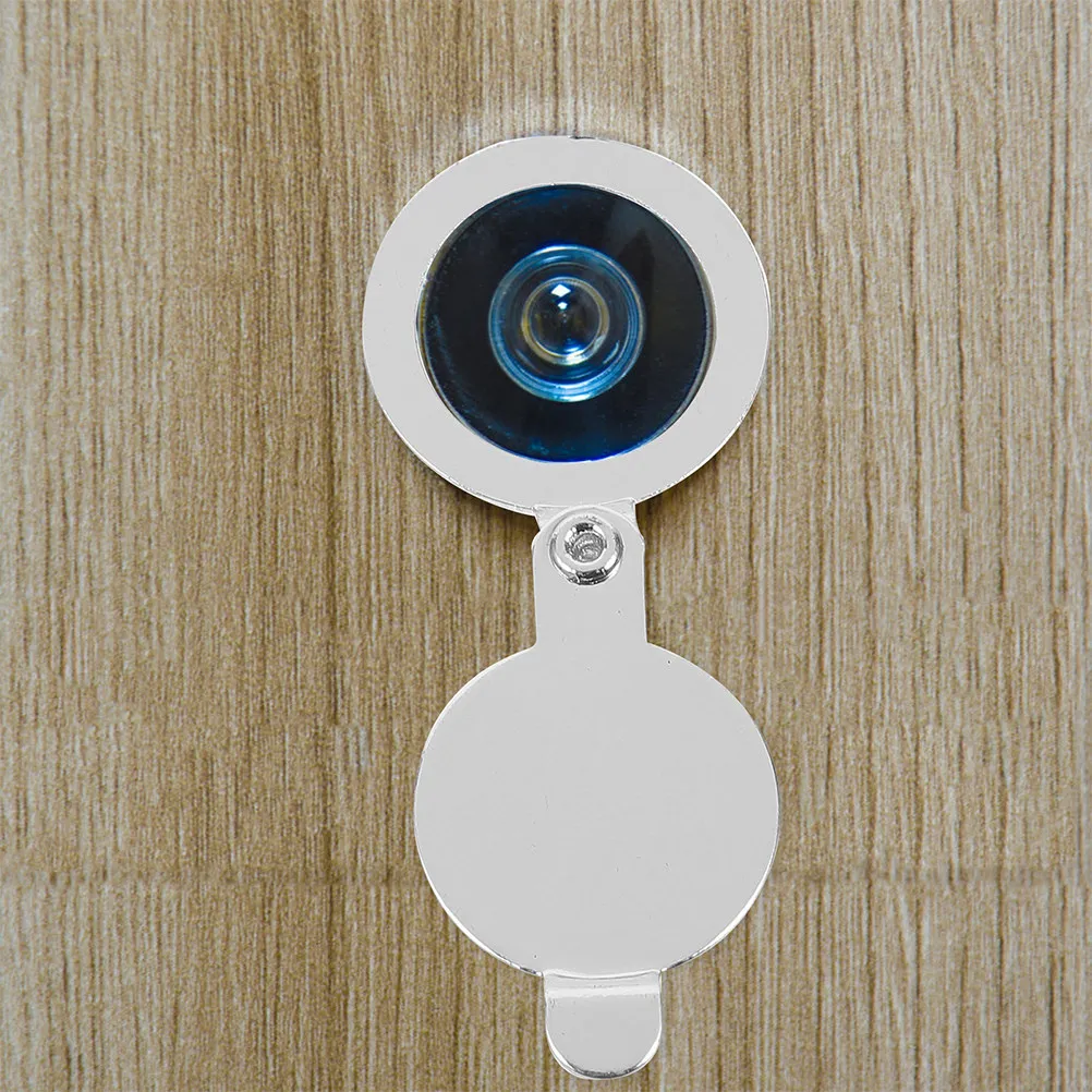 Imagen 5: 2 Piezas de Cubiertas de Cobre para Mirillas de Puerta, Protección de Privacidad para Mirillas de Entrada de Apartamentos