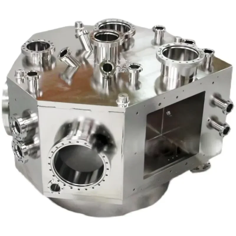 Ultra High Vacuum Chamber Precision Industrial Scientific High Pressure Corrosion-resistant Stainless Machining Machining