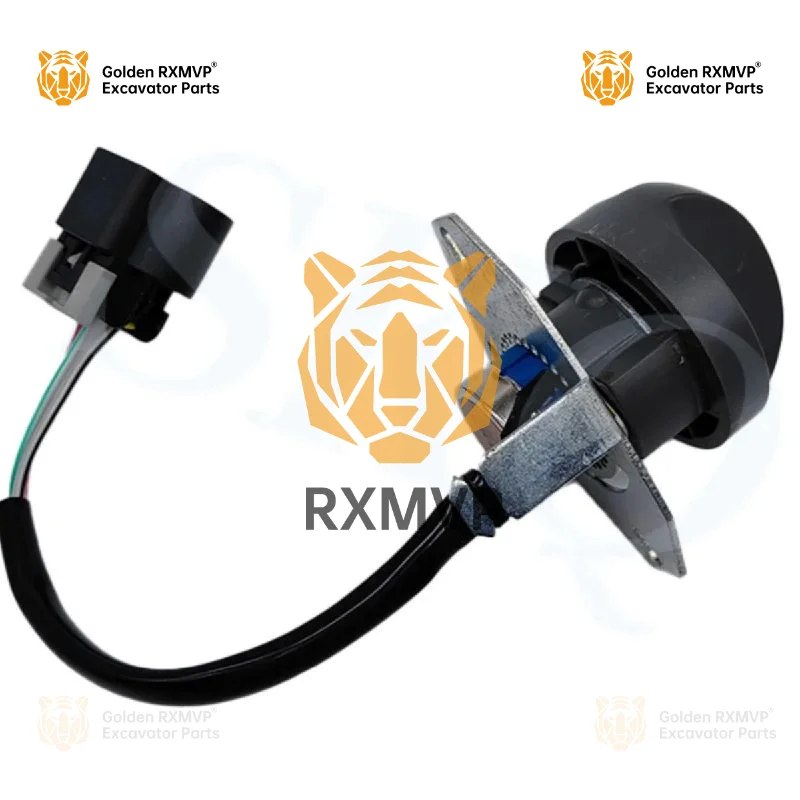 For Xcmg Xe215c/370/260 Oil Throttle Knob 15 Gear Switch 803611303 Excavator Accessories