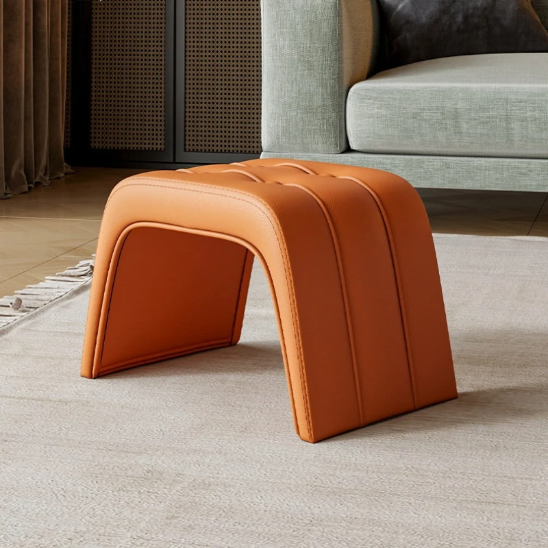 

Advanced Simple stool Household pedal Bedroom minimalist stool Living room light luxury repose pied bureau furniture for home