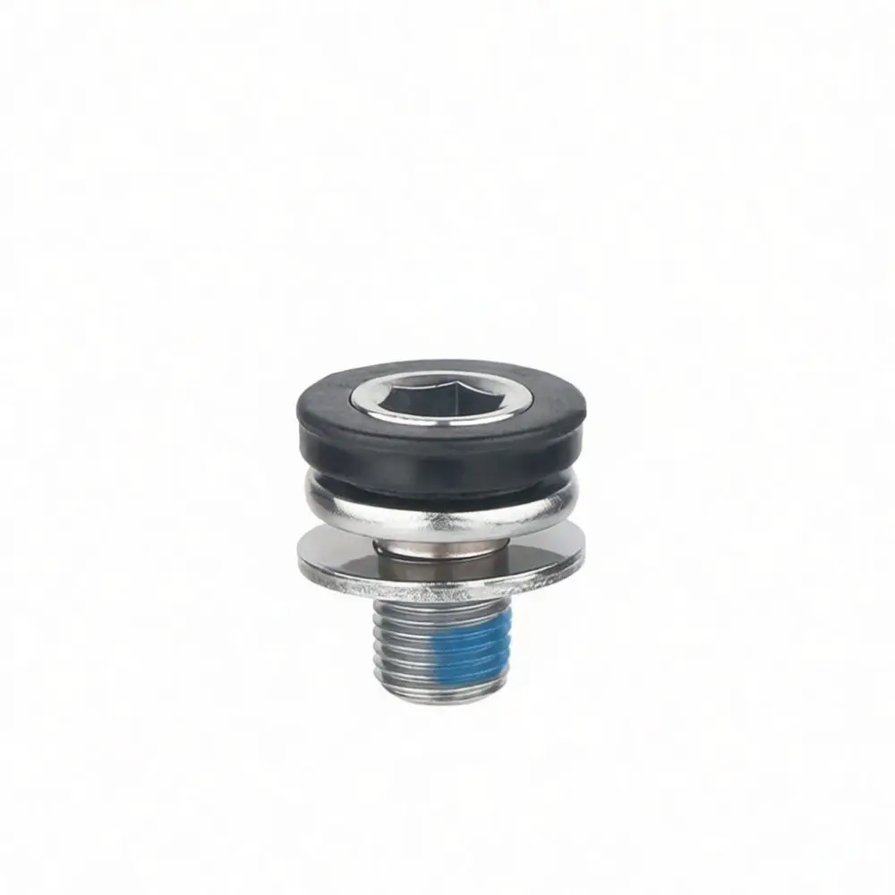Deemount Crank Arm Bolt Waterproof Carbon Steel Bottom Bracket Screw Square Taper Splined Axis Cycling Repair Components