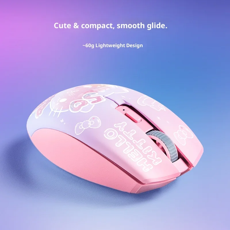 Razer Hello Kitty 50th Anniversary Dual Mode Wireless Office Mouse Pink Gift For Women Computer Peripheral Mice & Keyboards