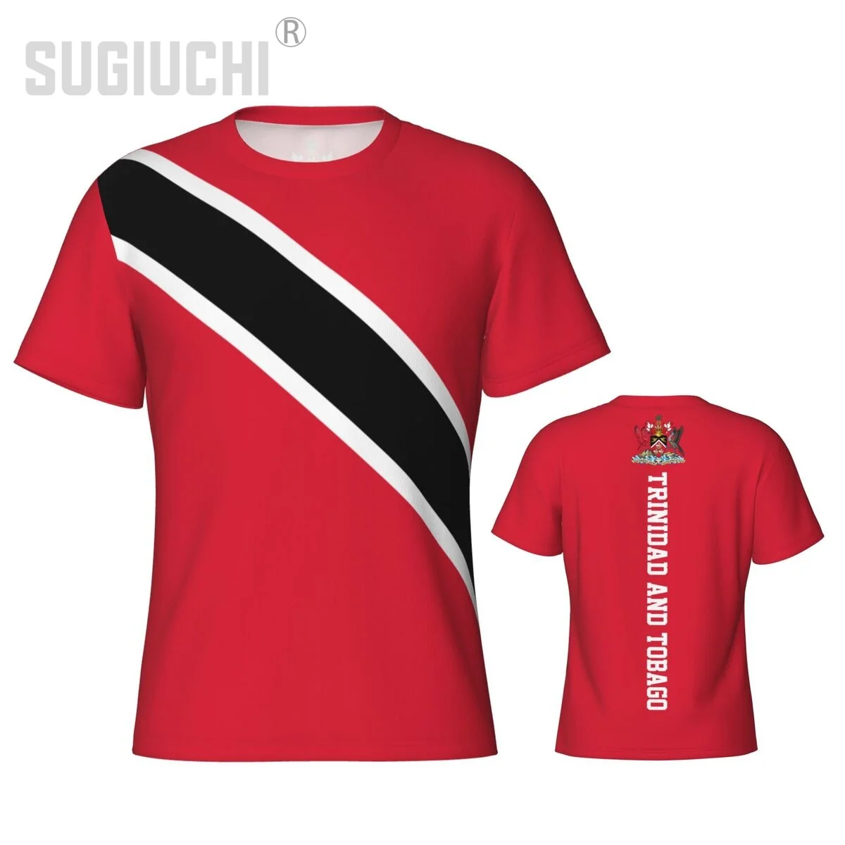 Tight Sports T-shirt Trinidad And Tobago Flag 3D For Men Women Tees jersey Clothes Soccer Football Fans Gift Patriotic T shirt