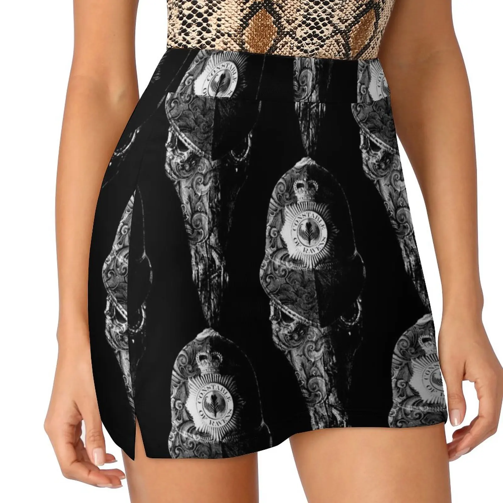 Constable of Ravens Mini Skirt shorts women clothes