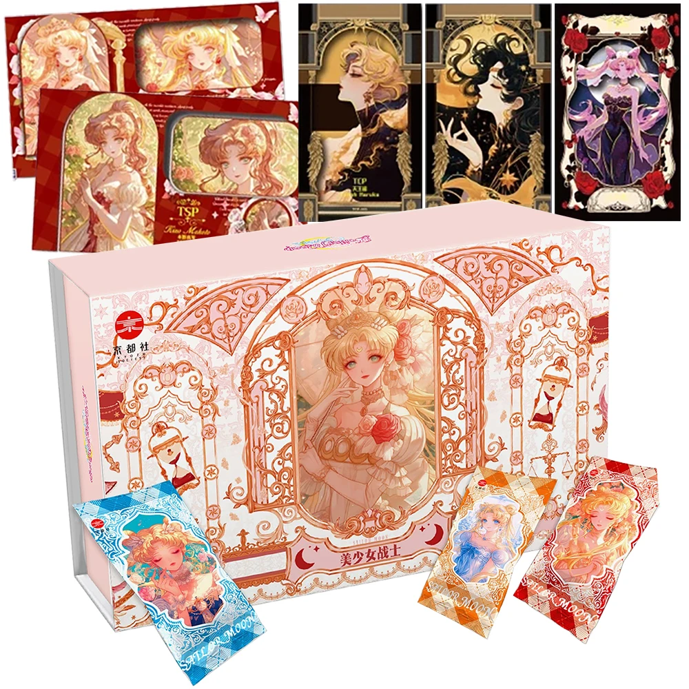 

Коллекционные карточки «Сейлор Мун»: Японская аниме-серия о волшебных девочках, персонажи Цукино Усаги и Чибиуса, высококачественные периферийные карты, подарки для друзей