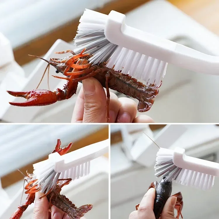 Soymilk machine brush household kitchen cleaning crayfish brushes plastic long handle cleaning brush wallbreaker cleaning brush