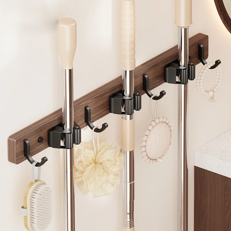 

Walnut Coat Wall Hook Wall Hanging Coat Rack for Bathroom Kitchen Bedroom Hallway Wall Hooks Coat Clothes Holder