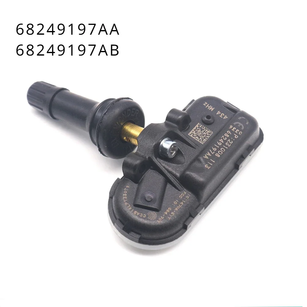 TIRE PRESSURE SENSOR 68249197AA TPMS SENSOR FOR  JEEP CHEROKEE FOR RAM 1500 RAM 2500 TPMS TYRE PRESSURE MONITORING SYSTEM