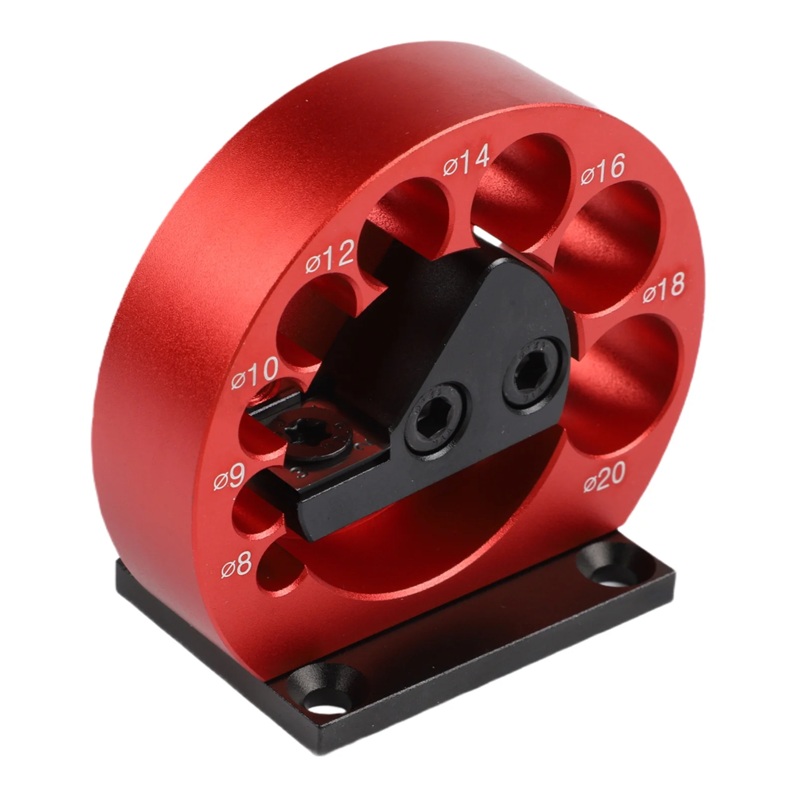 CNC Aluminum Alloy Adjustable Dowel Cutter For Crafting Projects Easy To Use Smooth Cutting Experience For Wood Joinery