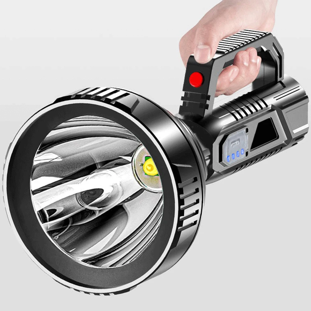 USB Rechargeable Waterproof LED Flashlight with 3 Modes