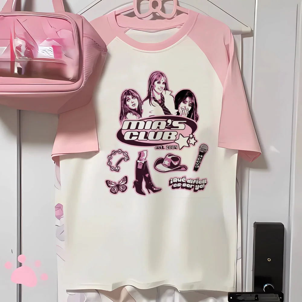 Rbd tshirt women manga trendy blend tshirt female y2k manga streetwear clothes