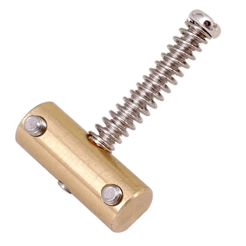 ABKV-Guitar Compensated Bridge Brass Saddles Set 10.8Mm Style Bridge Saddle For TL Style 6 Strings Electric Guitar Part(9Pcs)