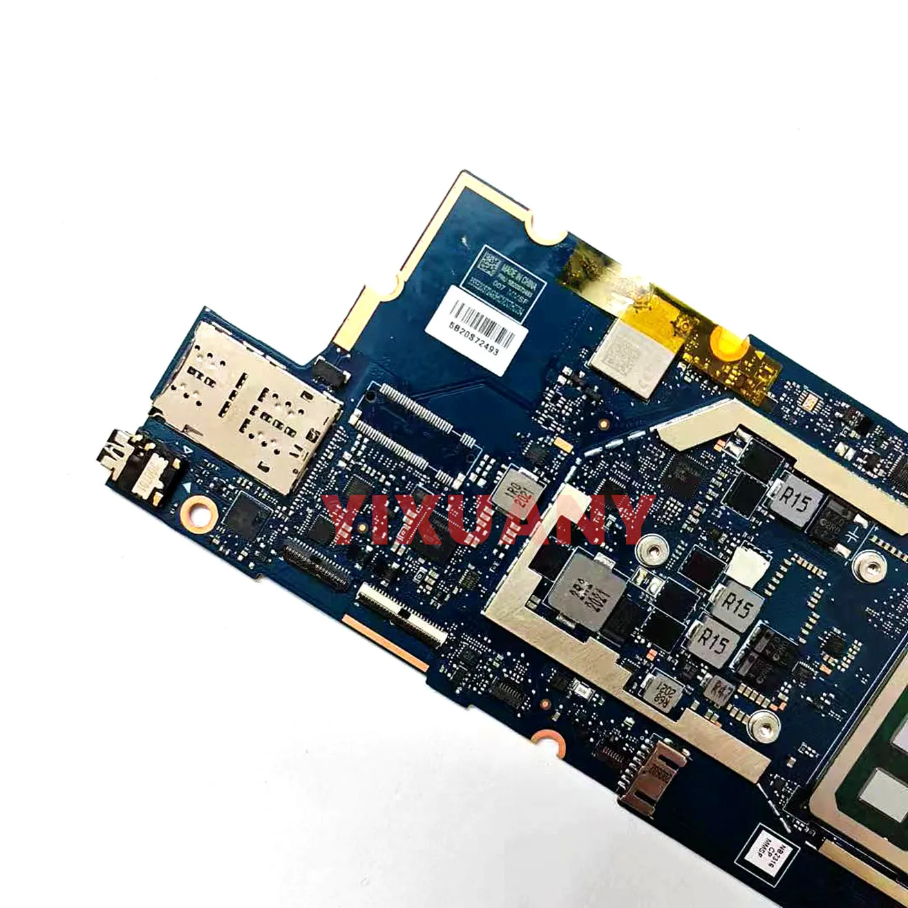 NB2316-PCB-MB-V5 dla Lenovo Yoga Duet 7-13 iml05 Notebook płyta główna NB2316 z I5/ I7 10th Gen cpu 8G/16G RAM 100% praca testowa