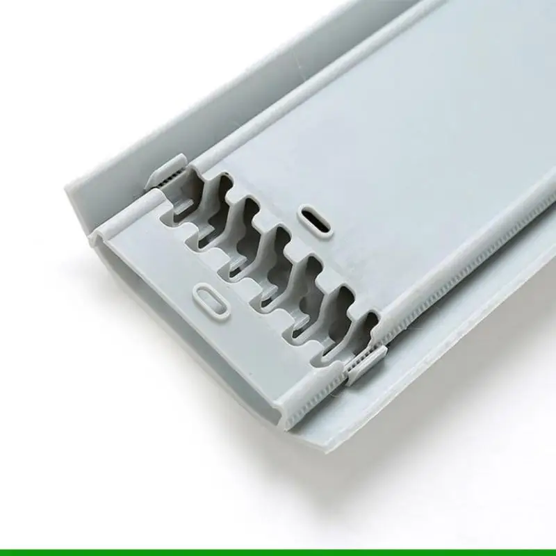 U55C Self-Adhesive Raceway Wall Cord Duct Cover Cable Fixer Fastener Hider