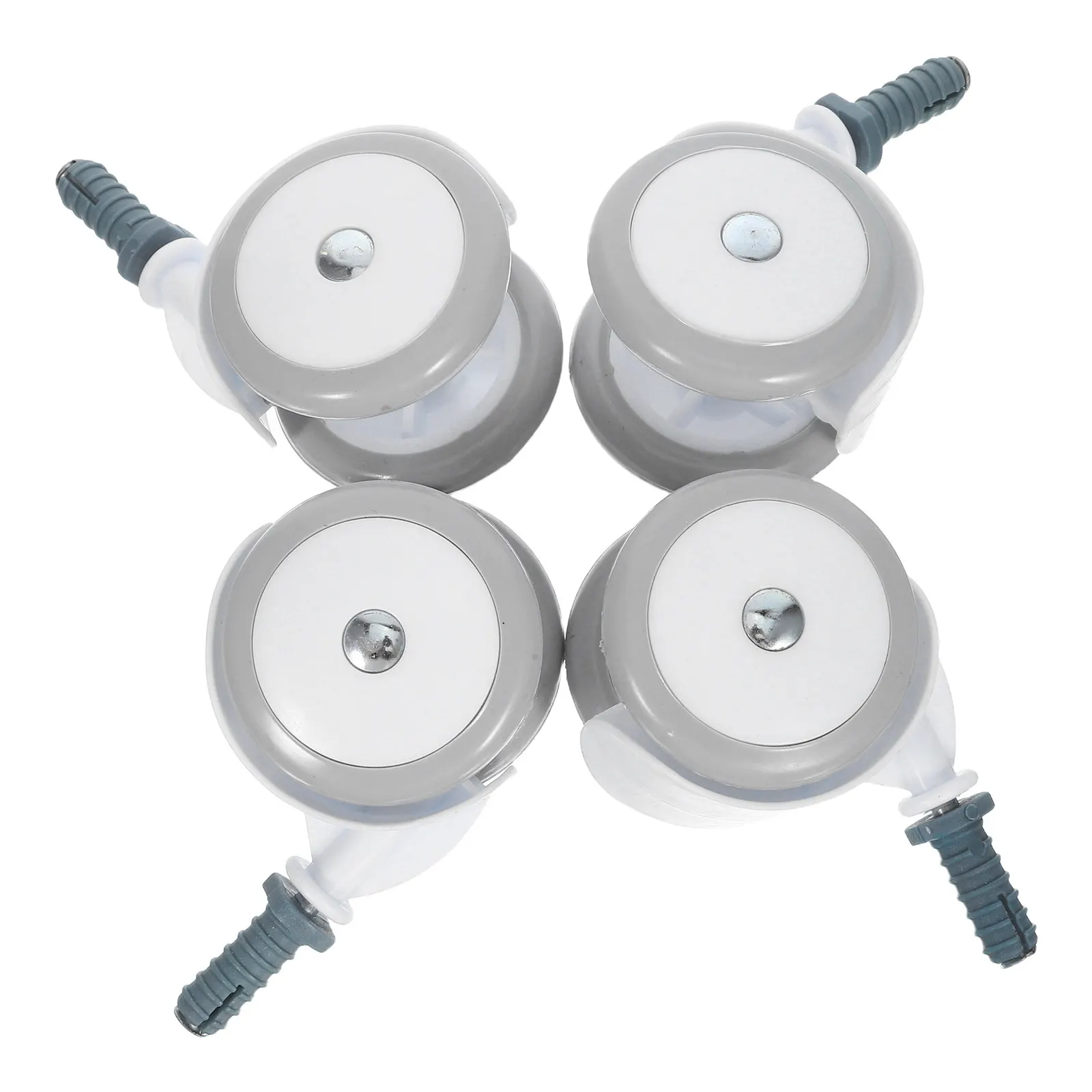 

4Pcs Replacement Walker Wheels Silent Swivel Casters for Walkers Smooth Quiet Rolling Universal Compatibility 10Mm