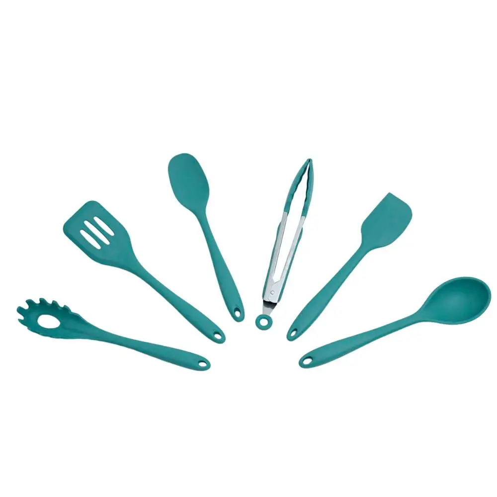 6 Kit Full Silicone Multipurpose Kitchen Utensils-Oikos