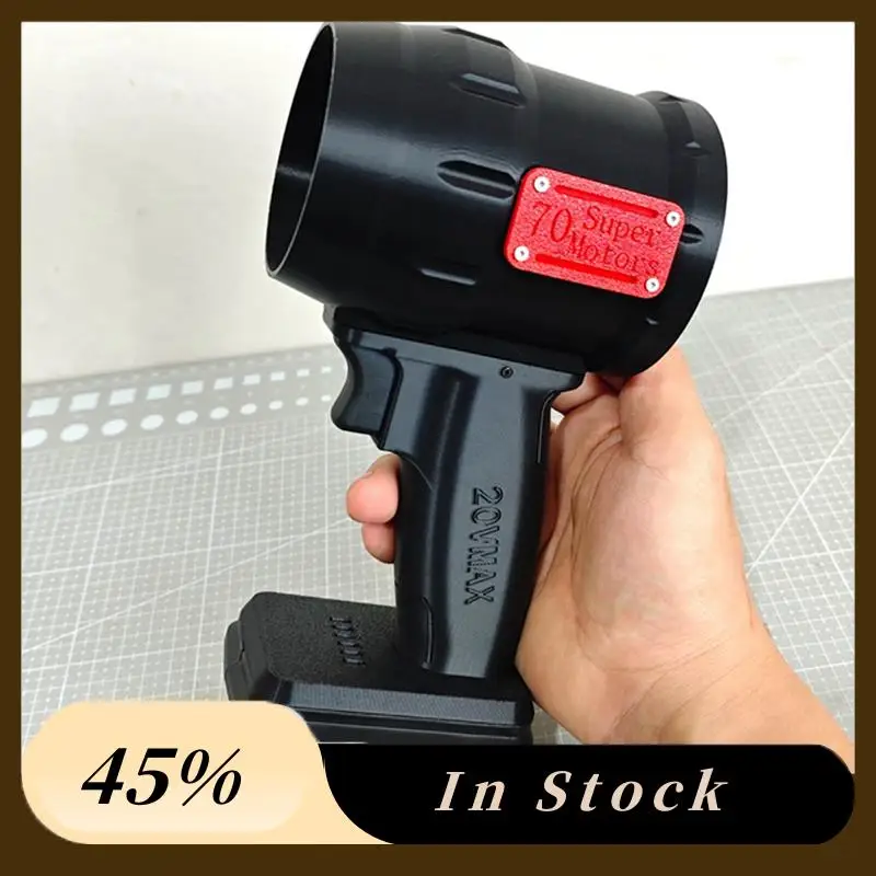 Kipas Kekerasan Baru Pengering Rambut Tanpa Sikat Daya Tinggi Kipas Jet Turbo Genggam Blower Listrik untuk Baterai