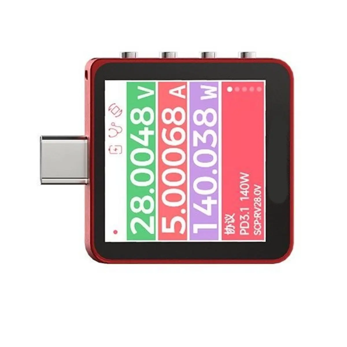 a20z-x3-電圧電流テスター-usb急速充電検出器-ノートパソコン充電、モバイル急速充電-ノートパソコン充電検出器