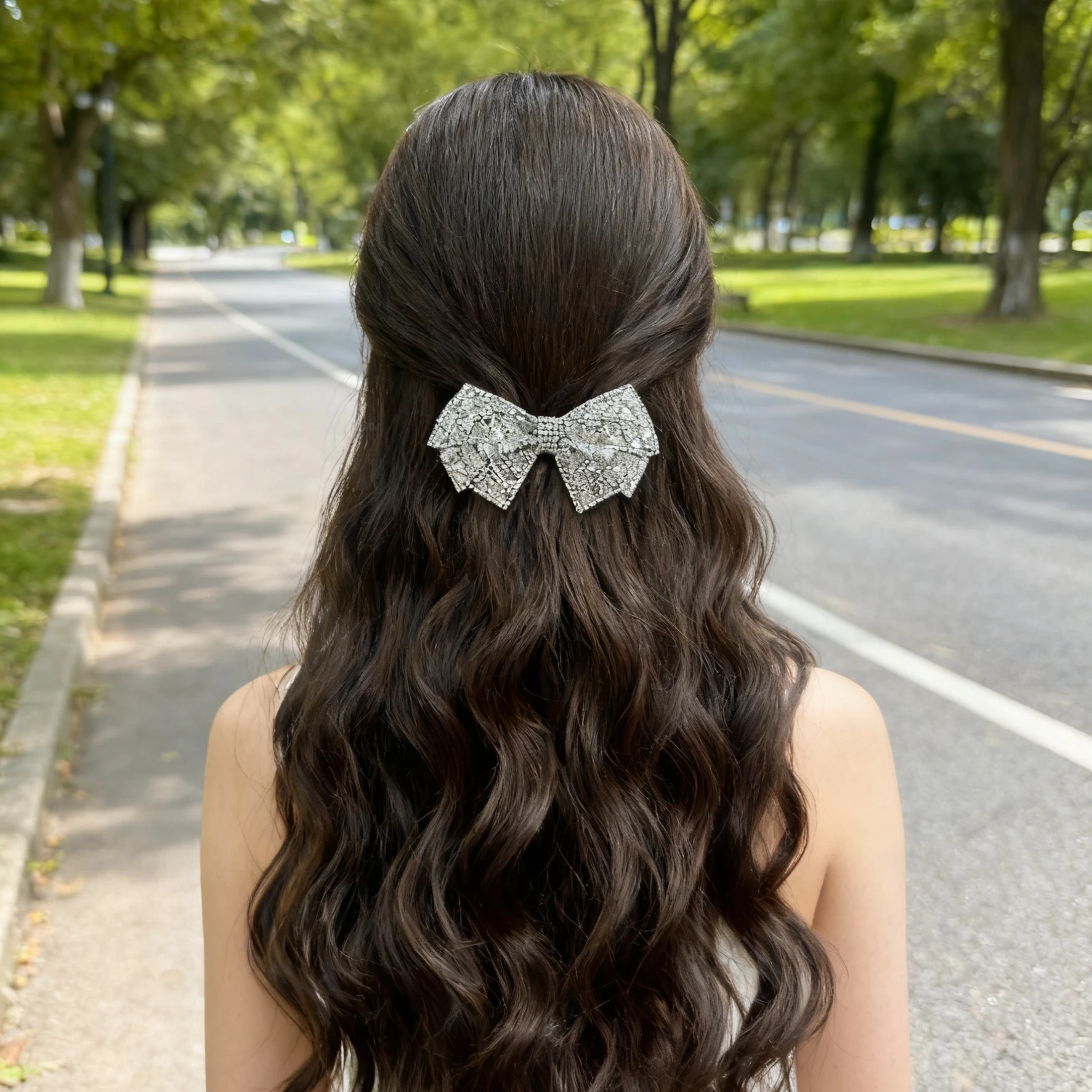 

1 шт. новый корейский бант со стразами, весенняя заколка для волос, головные уборы, аксессуары для волос для женщин и девочек, элегантные заколки для волос, заколки, головной убор