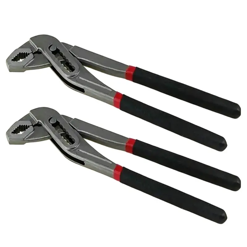 AB41-Carbon Steel Adjustable Wrench Style Grip Anti-Rust Finish, Ergonomic Handle Professional Harden Tool For Tight Gripping