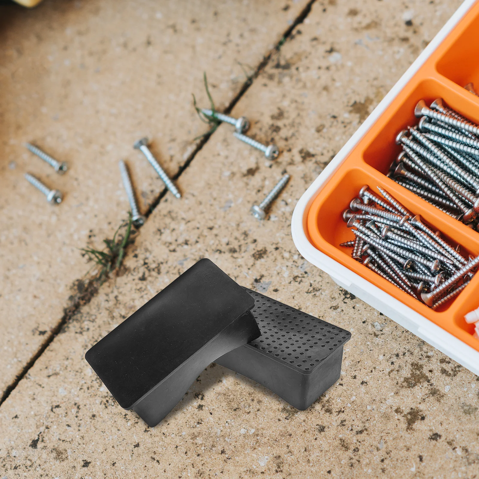 

8Pcs Rectangular Rubber Non-Slip Foot Pads for Furniture Table Chair Leg Floor Protectors Anti Scratch Anti Slide Noise