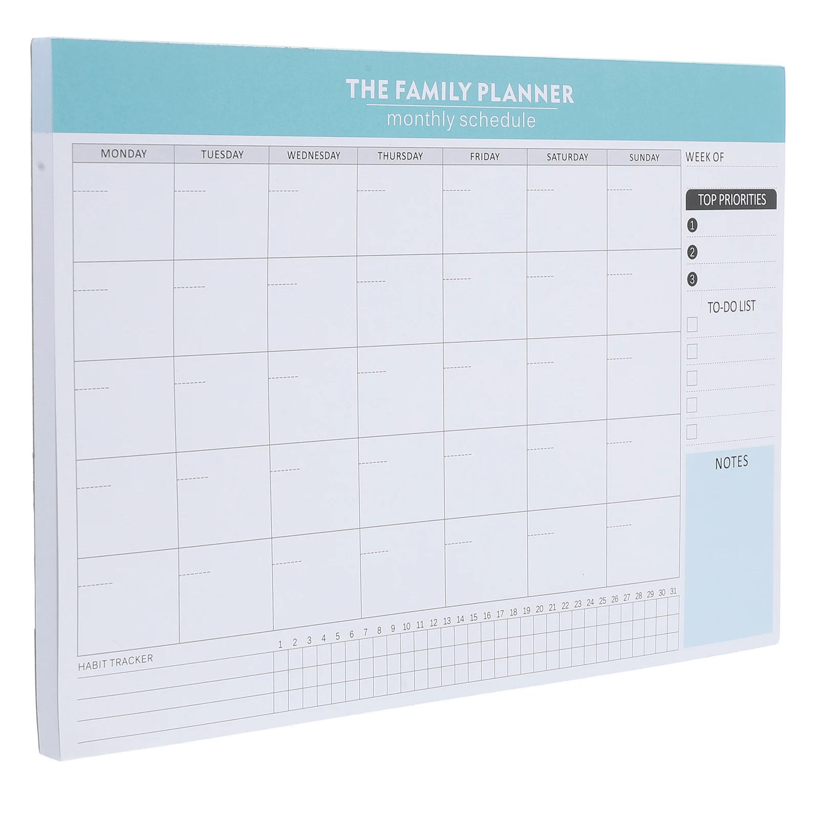 

Notebook Monthly Plan Notepad Student Teacher Checklist Planner Paper Daily Large for Teachers