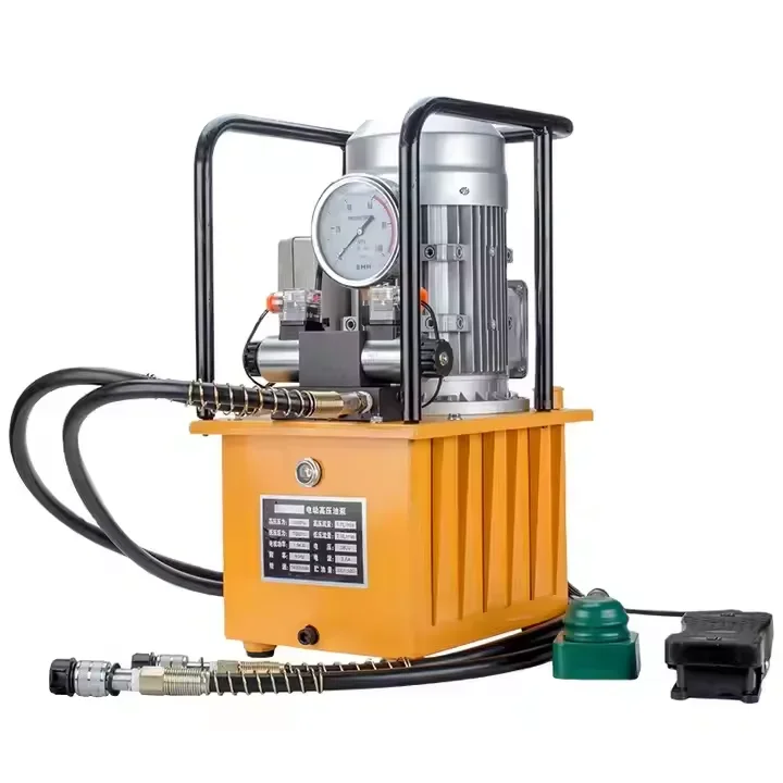 DB150-D2  700 bar Electric Hydraulic Pump Double Acting Hydraulic Electric O il Pump Two Way Power Pack