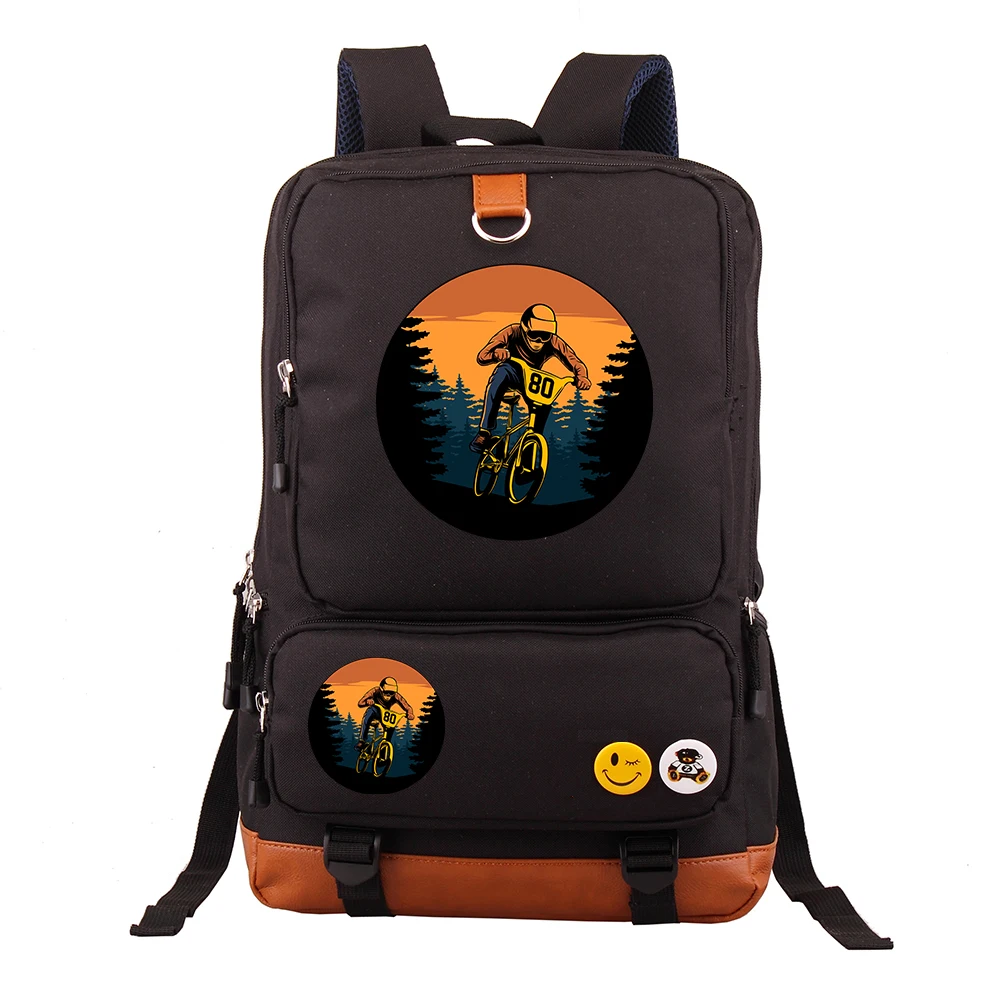 

2026 New Cartoon Laptop Backpack Casual Business Travel Large Capacity Middle School Bookbag Student Double Shoulder Bag for Bic
