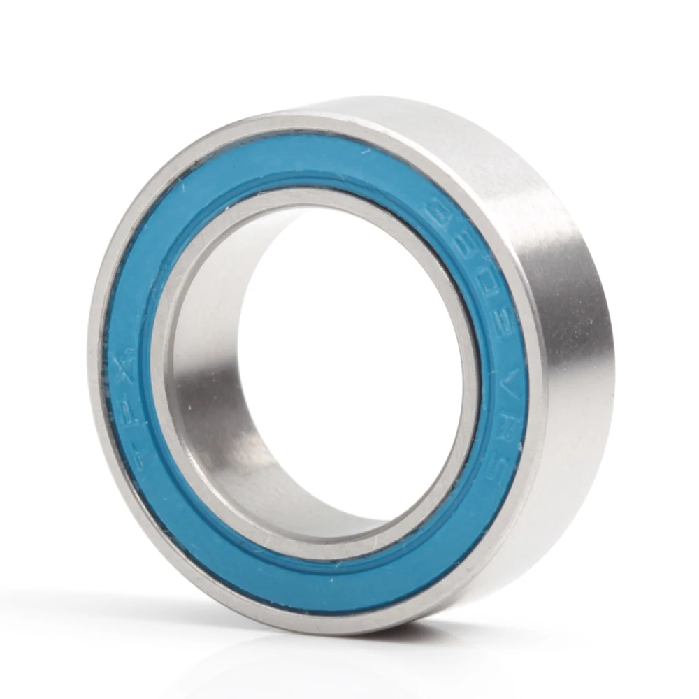 4 pezzi 3801-2RS cuscinetto massimo 12*21*7mm doppia fila sfere piene sospensione bicicletta perno parti di riparazione 3802 2RS cuscinetti a sfera