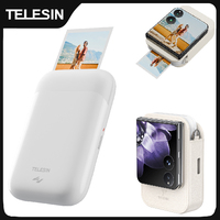 TELESIN LIENE Portable Photo Printer 300dpi Wireless Bluetooth Mini Printer with ZINK Ink-Free Tech Work with Printer App