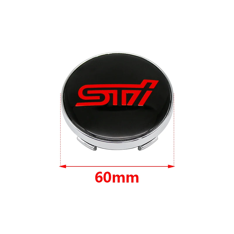 4Pcs 56MM Car Wheel Center Emblem Sticker 60mm Hub Cover Badge for Subaru Outback Legacy Forester Impreza Tribeca WRX DRL XV STI - view 6