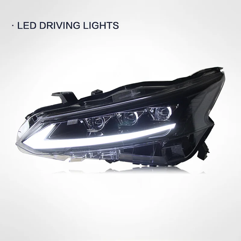 سيارة LED مجموعة مصابيح أمامية لنيسان ألتيما Teana 2019-2022 المصابيح الأمامية مع DRL ديناميكية تحول العارض عدسة مصابيح الرأس الأمامية #5