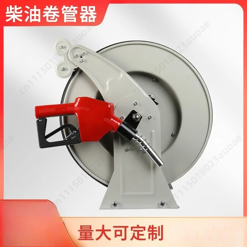 Retractable Hose Reel, High Pressure Wall Mount Air Water Electric Hose Reel For Auto Repair & Vehicle Fuel Dispenser