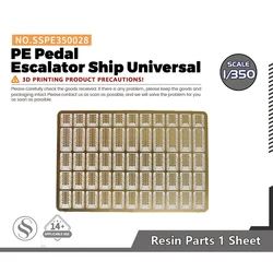 SSMODEL SSPE350028 1/350 Model Upgrades PE Pedal Escalator Ship Universal