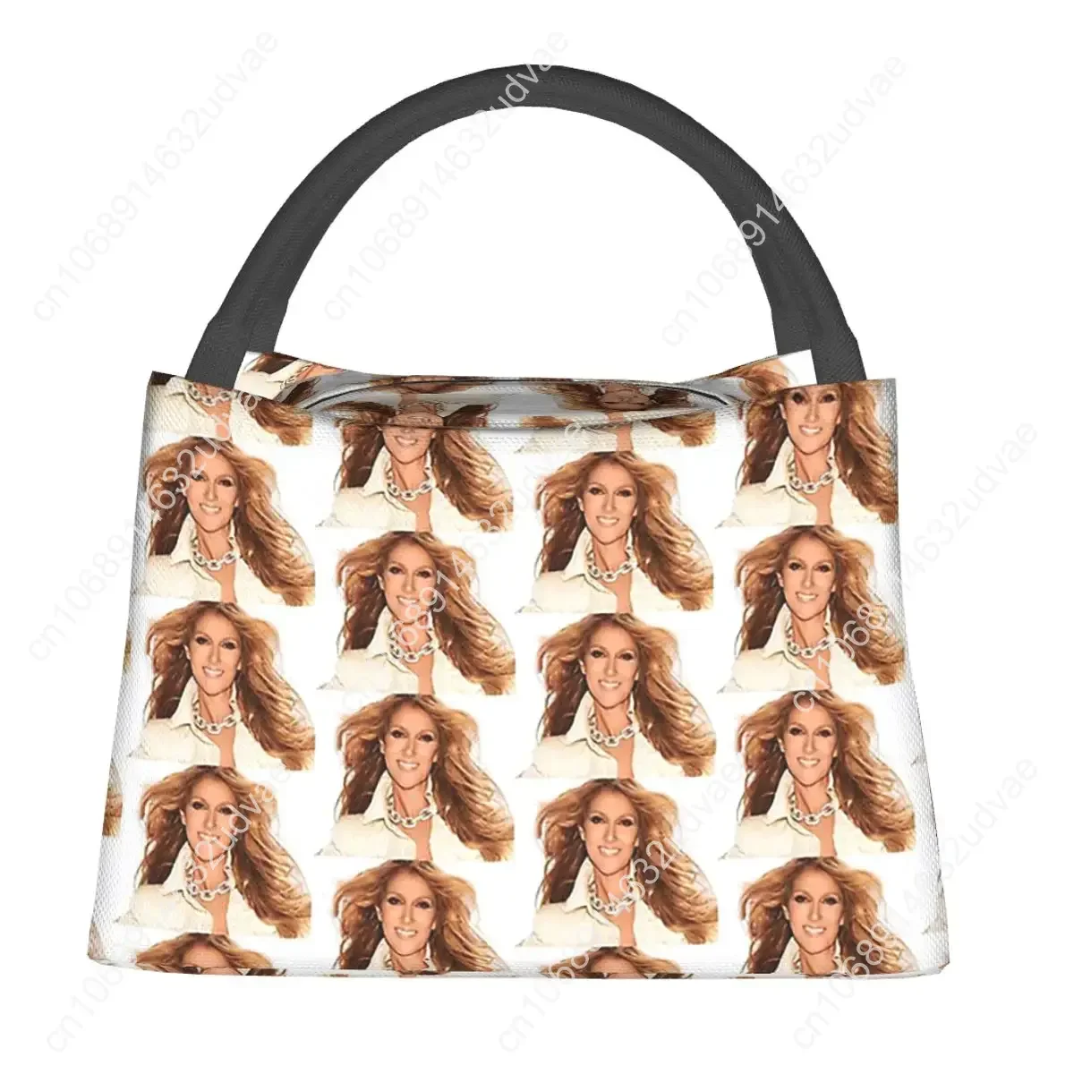 Rambutterurai Celine Dion Tour Dates และ C ถุงอาหารกลางวันฉนวนกล่อง Bento อาหารกลางวัน Tote กระเป๋าปิคนิคสําหรับผู้หญิงเด็กโรงเรียน