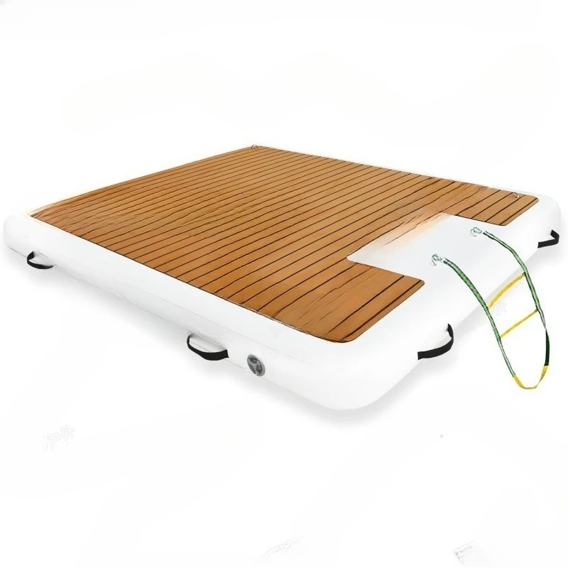 Floating platform EVA non-slip inflatable floating row, platform floating pad