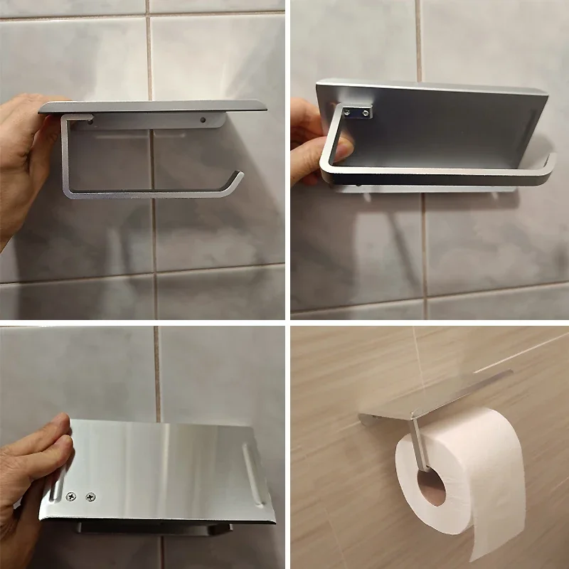 Toilet Paper Holder for Bathroom accessories Toilet paper stand Bathroom storage tissue rolls metal holder