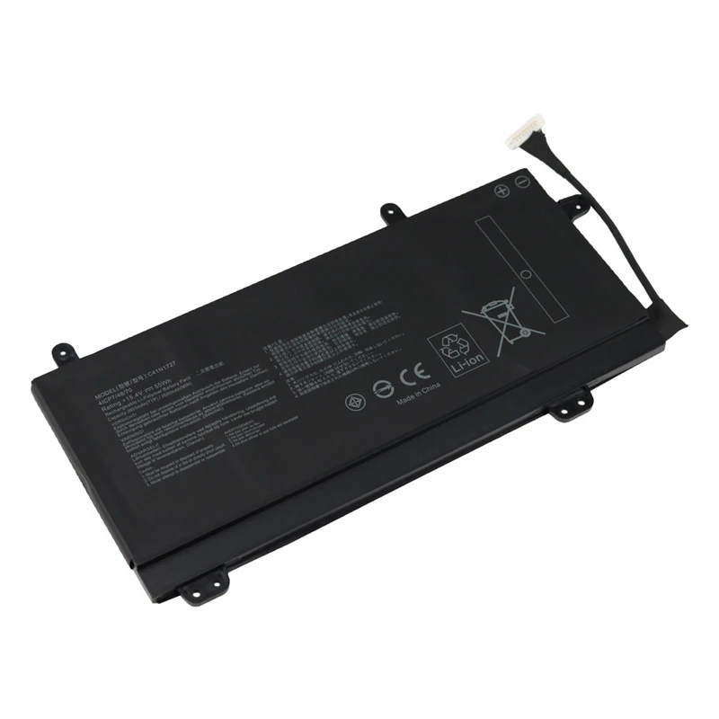 Csmhy-asus rog用55whラップトップバッテリー,新しいc41n1727 15.4v,asus rog zerus gm501 gm501g gm501gm