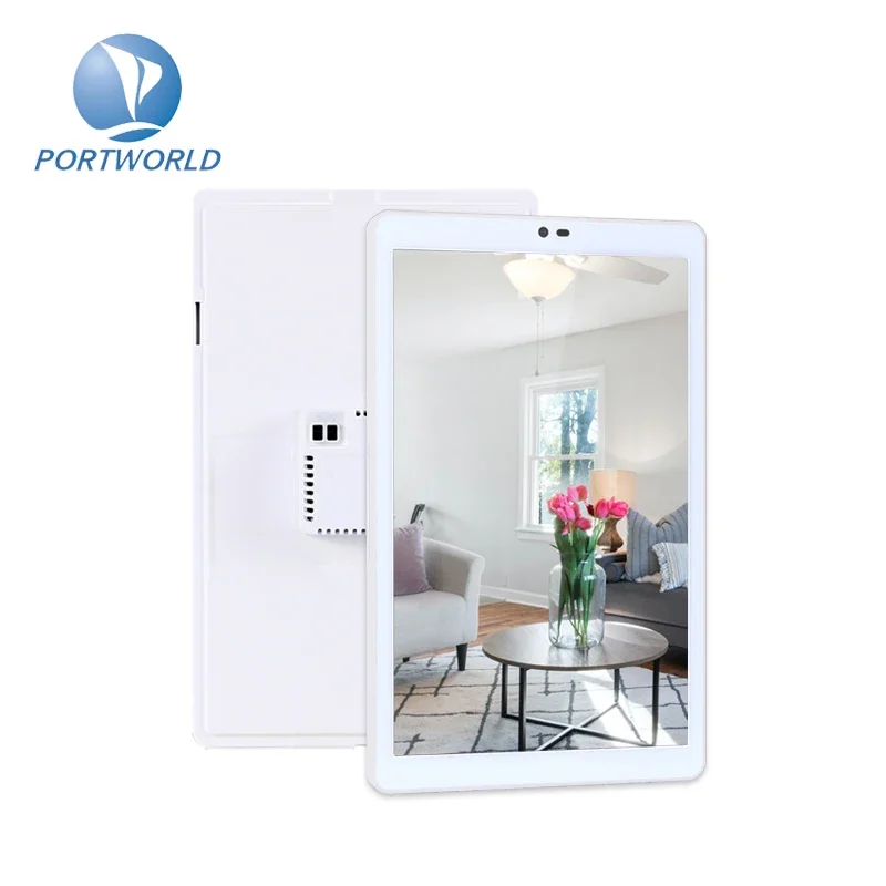 Embutido Painel Touch Screen para Smart Home Theater System, Tablet POE, Android AIO, 8 polegadas, montagem na parede