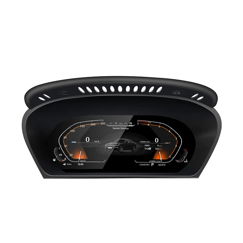 

STWEI Factory Price Car LCD Dashboard Digital Cluster Instrument 12.3 Inch Panel Linux System For BMW 5Series E60