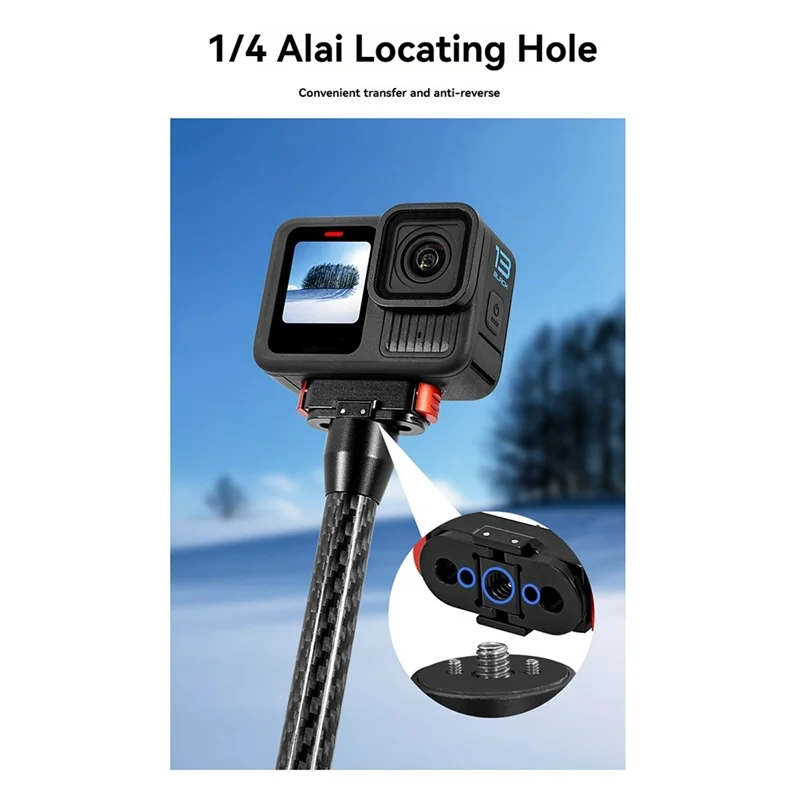 -A32M Metal Magnetic Quick Release Base For Gopro Hero 13 Extension Mount Adapter Holder Bracket Accessories