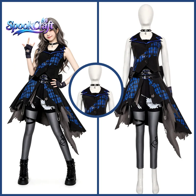 Kogihara Momoka Cosplay Costume Girls Band Cry Women Full Set Anime Outfit For Halloween Comic Con